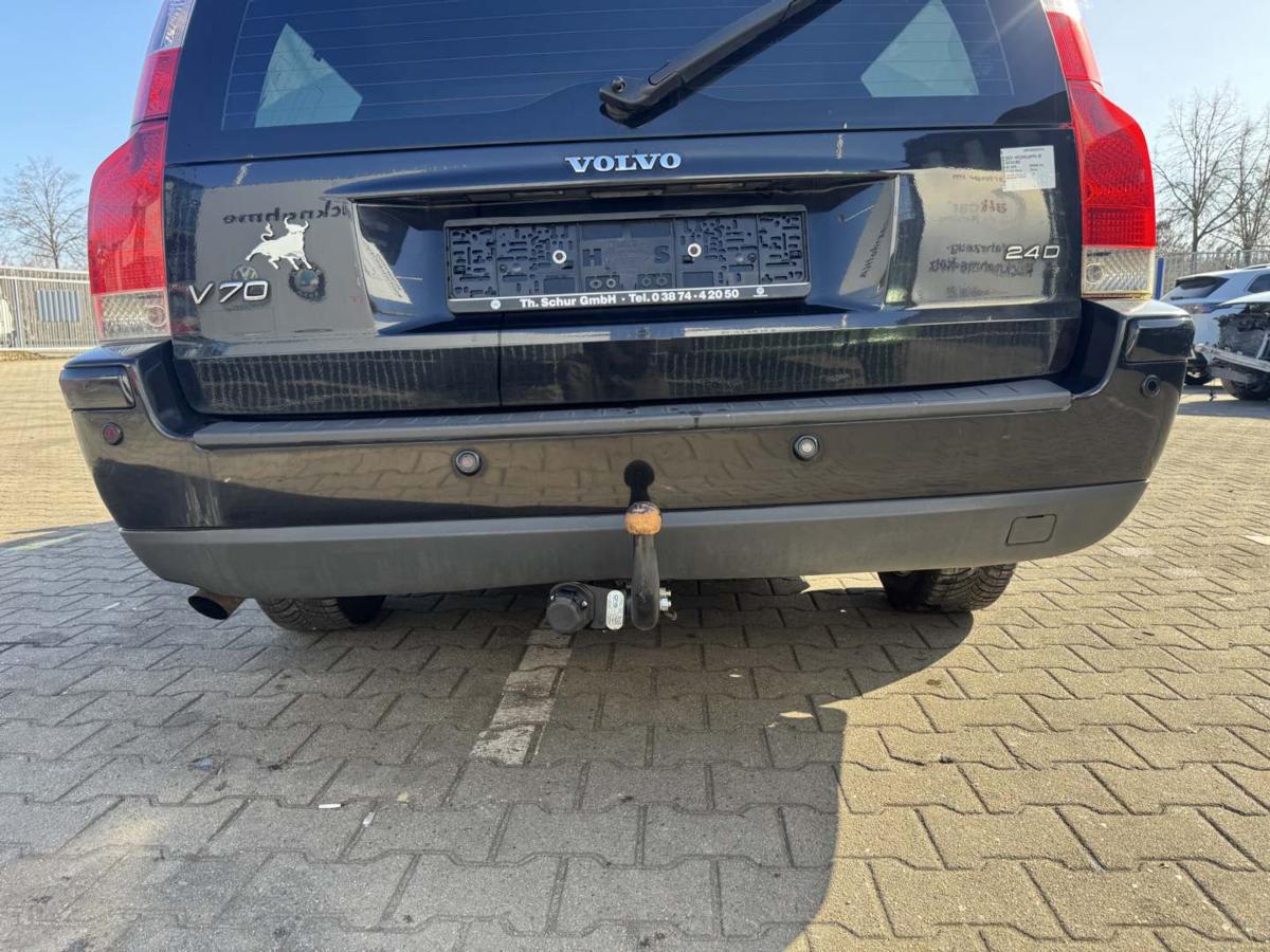 Volvo V70 2 BJ06 original Sto&szlig;stange Sto&szlig;f&auml;nger hinten 01900 Black Stone